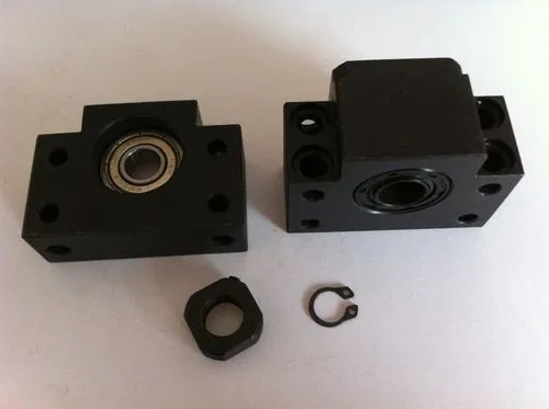 

1 set BK40/BF40 Ball Screw End Support inside with angular contact bearing