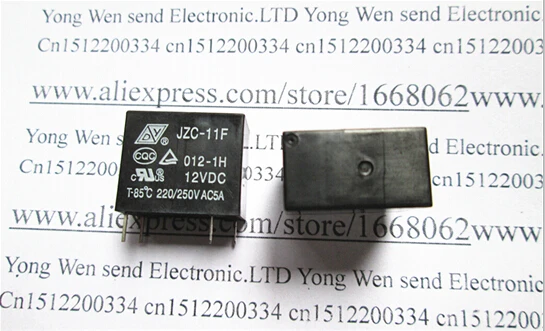 Горячая новинка JZC-11F 012-1H JZC-11F-012-1H 12VDC 12В дунья DIP4 реле | Обустройство дома
