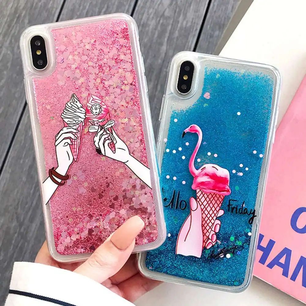 Чехол для телефона KISSCASE Quicksand Samsung S9 S10 Plus A50 S10E Чехлы С Рисунком Птиц S8 M20 A9 2018 чехлы