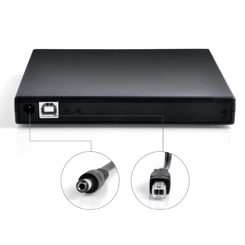 Внешний DVD плеер 8X Для Samsung Asus Dell HP ультрабук USB 2 0 комбинированный ридер для 24X