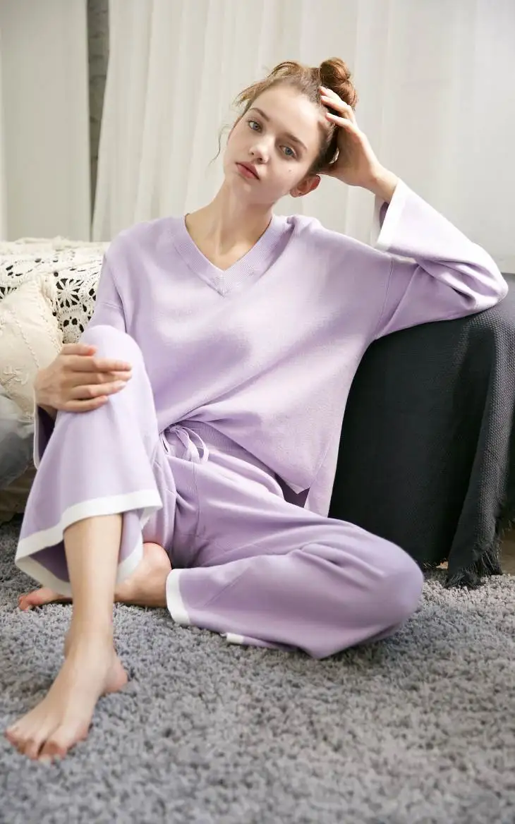 Vero Moda трикотажный брючный костюм домашняя одежда | 3183K6504