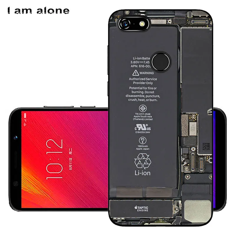 Чехлы для телефонов I am alone для lenovo A5, 5,45 дюймов, модные чехлы из мягкого ТПУ для мобильных телефонов, милые цветные цветочные чехлы для мобильных телефонов