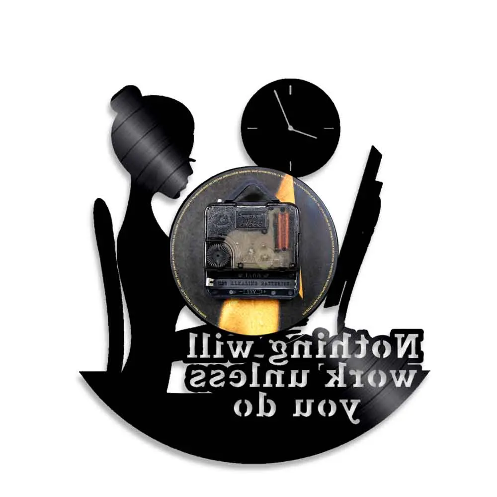 Maya Angelou вдохновляющая художественная стена с цитатой настенные часы офисные