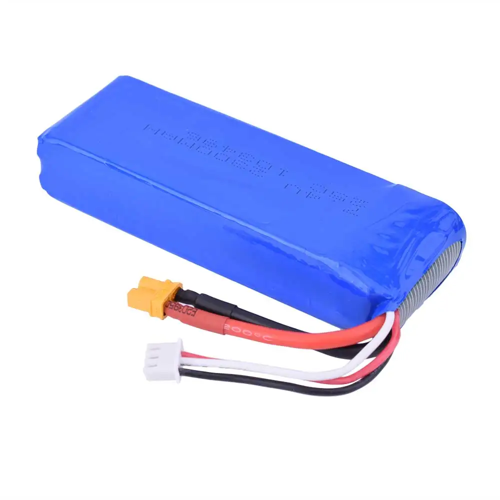 Оригинальный перезаряжаемый аккумулятор MJX Bugs B3 7 4 V 2300mAh 25C Li-po с разъемом XT30