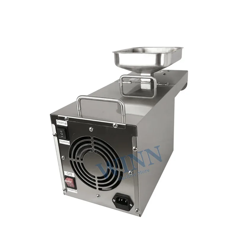 売却 ステンレス鋼オイルプレス 110 V/220 V スパイラルオイルプレス家庭用オイル抽出ピーナッツナッツヒマワリ種子油圧搾家庭