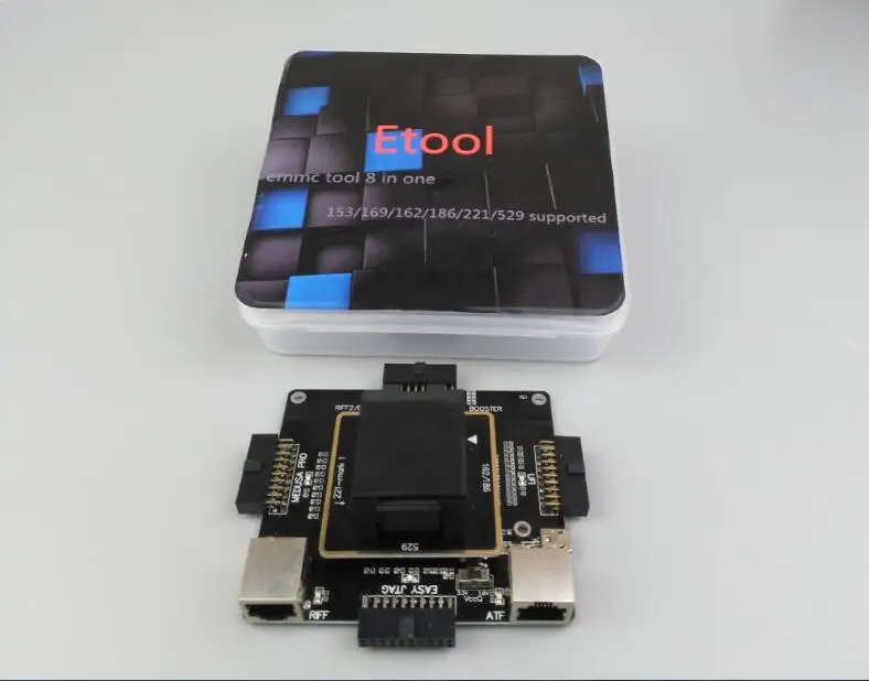 Новая Оригинальная E MATE коробка Emate box Socket 8 в 1 без сварки BGA169E BGA162 BGA221 поддержка