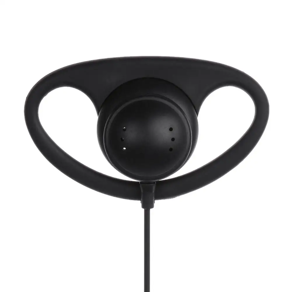 Ostart D Shape 2 Pin Interphone наушники ушной крючок наушник гарнитура микрофон PTT для Baofeng