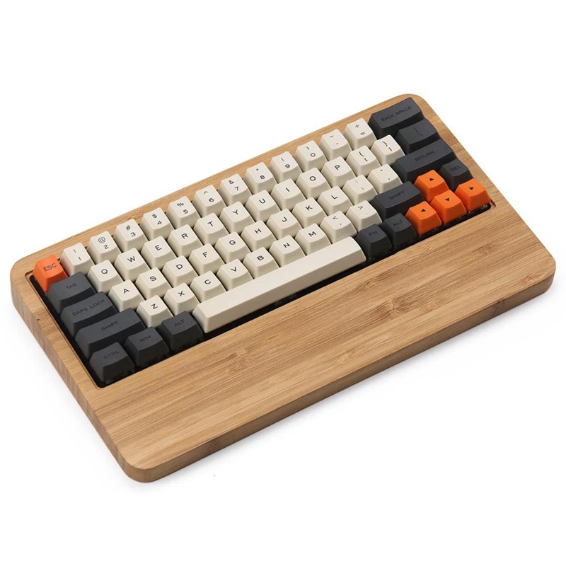 Углеродная 64 раскладка краситель sub Keycaps OEM профиль включает 1 75 Shift Fit GK64