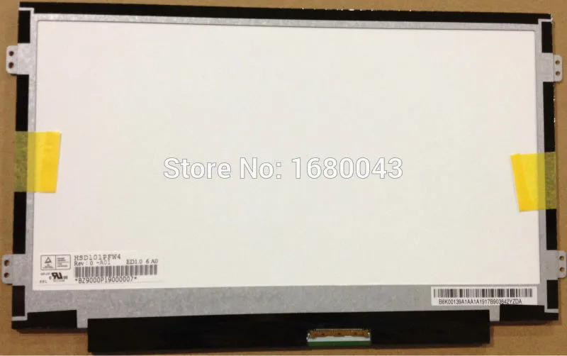 HSD101PFW4 A01 A00 fit M101NWT2 R0 B101AW02 B101AW06 10 1 тонкий 1024X600 ЖК экран для ноутбука Новинка|led lcd