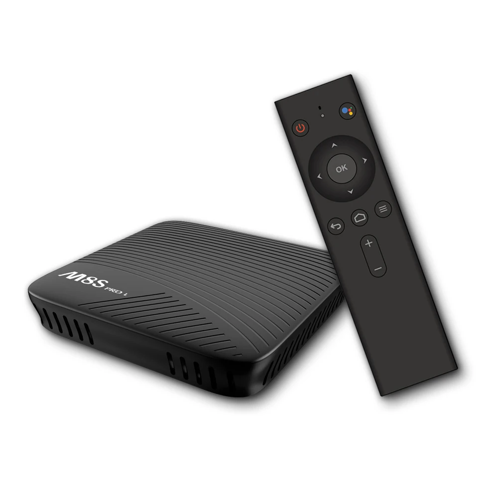 MECOOL M8S PRO L ТВ Box Android 7 1 3 GB Оперативная память 16 GB/32 Встроенная голос Управление HD 4 K