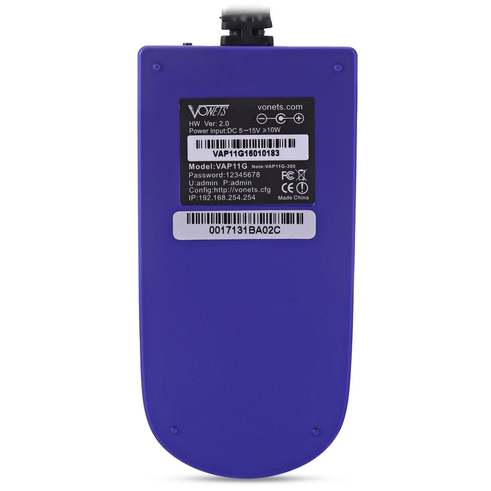 Vonets VAP11G маршрутизатор мост Dongle Wi Fi ретранслятор кабель Преобразование 4 г RJ45 Ethernet