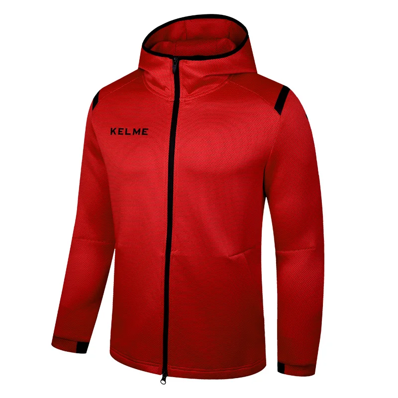 Мужская спортивная куртка KELME женская модная для бега и тренировок верхняя