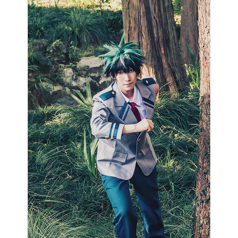 Аксессуары для волос ROLECOS косплея аниме MHA Izuku Midoriya 30 см/11 81 дюйма мужчин косплей