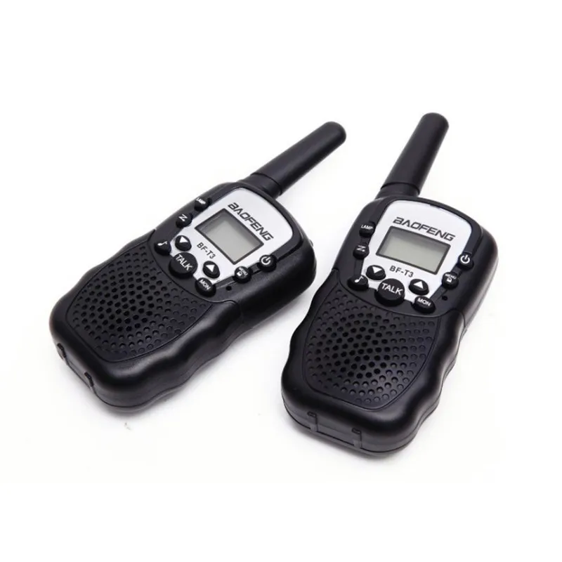2 шт. Baofeng BF-T3 иди и болтай Walkie Talkie “иди и лучший подарок для детей радио мини ручной T3 Беспроводной двухстороннее радио детские игрушки Woki Токи
