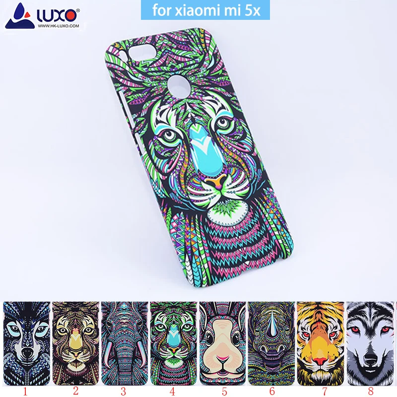 Фото for Xiaomi Redmi 5X Forest King Case Aztec Animals Lion Wolf Owl Pattern PC Hard Glow In The Dark Luminous Cover Мобильные for Xiaomi Redmi 5X Forest King Case Aztec Animals Lion Wolf Owl Pattern PC Hard Glow In The Dark Luminous Cover Мобильные