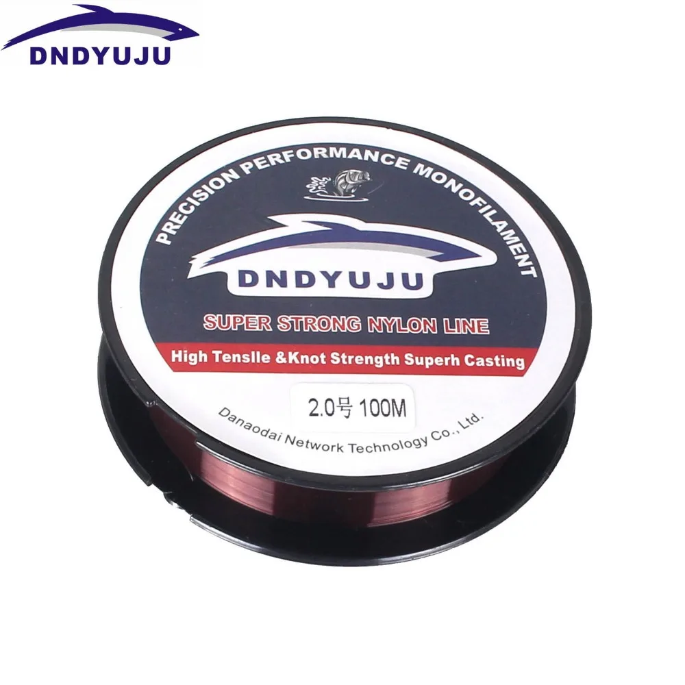 Нейлоновая рыболовная леска DNDYUJU 100 м 4 0 42 анг. Фунт. однонитевая из японского