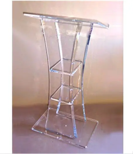 

Custom Plastic Lectern Modern Design Acrylic Lectern Clear Acrylic Lectern Stand Plexiglass Podiums