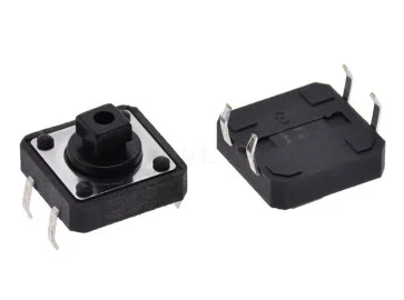 

Тактильные переключатели, квадратные, 12x12x100 мм, 7,3 шт., 12*12*7,3, мини-выключатель