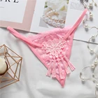L'bellagiovanna, сексуальные кружевные женские трусики tassul, женские стринги с бантом, нижнее белье, стринги для девушек, нижнее белье bragas, розовый, черный, белый, 2198