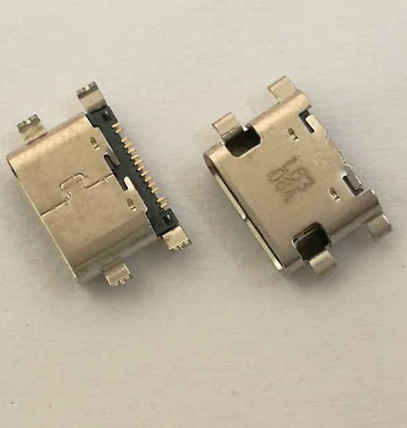 50 шт. мини-разъем типа C micro usb для ZTE C2016 W2016 ZMAX Pro Z981 сменный порт зарядки док-разъем