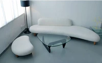 creative personality arc fabric sofa combination living room leisure store office furniture modern minimalist fashion