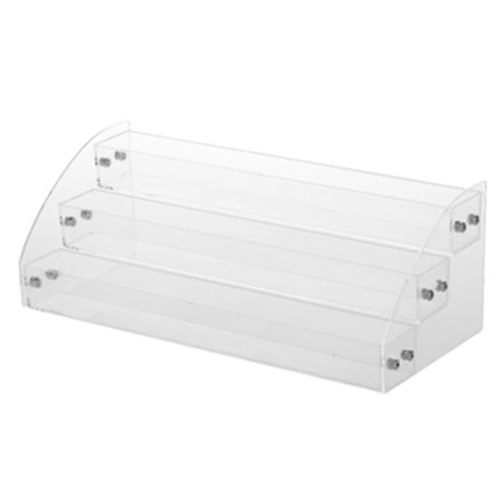 Многослойная прозрачная акриловая стойка для лака ногтей подставка косметики