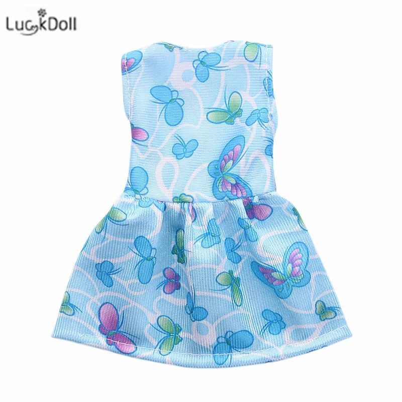 LUCKDOLL ручной работы высокое качество платье для 14," Кукла аксессуары девочек игрушки, поколение, подарок на день рождения