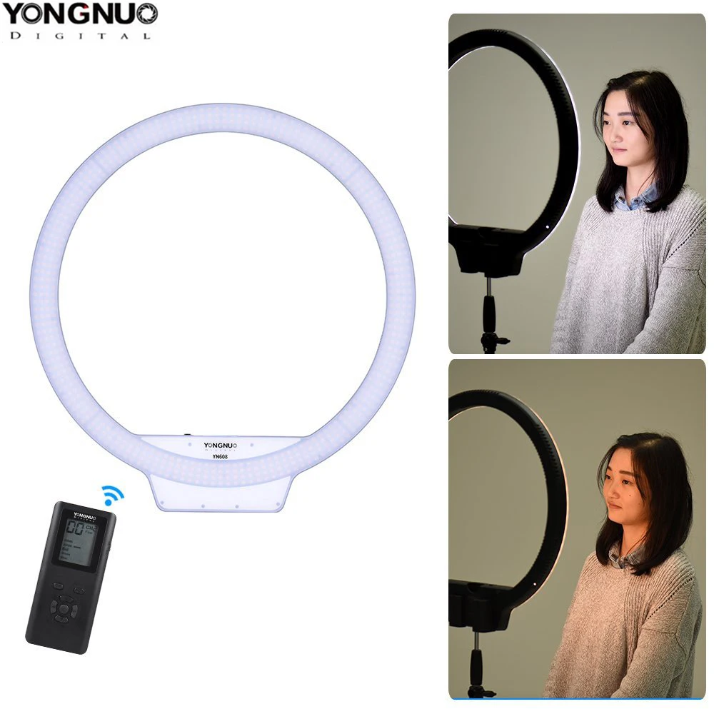 Фото Светодиодный пульт дистанционного управления YONGNUO для YN300IV YN300III YN300AIR II YN600L YN600L II YN900L YN1200 YN308 YN608 YN608RGB YN360III триггер №3