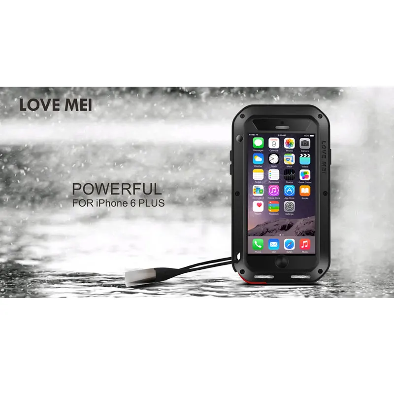 2 шт./лот Оригинал ЛЮБОВЬ МЭИ противоударный призма Водонепроницаемый Металл