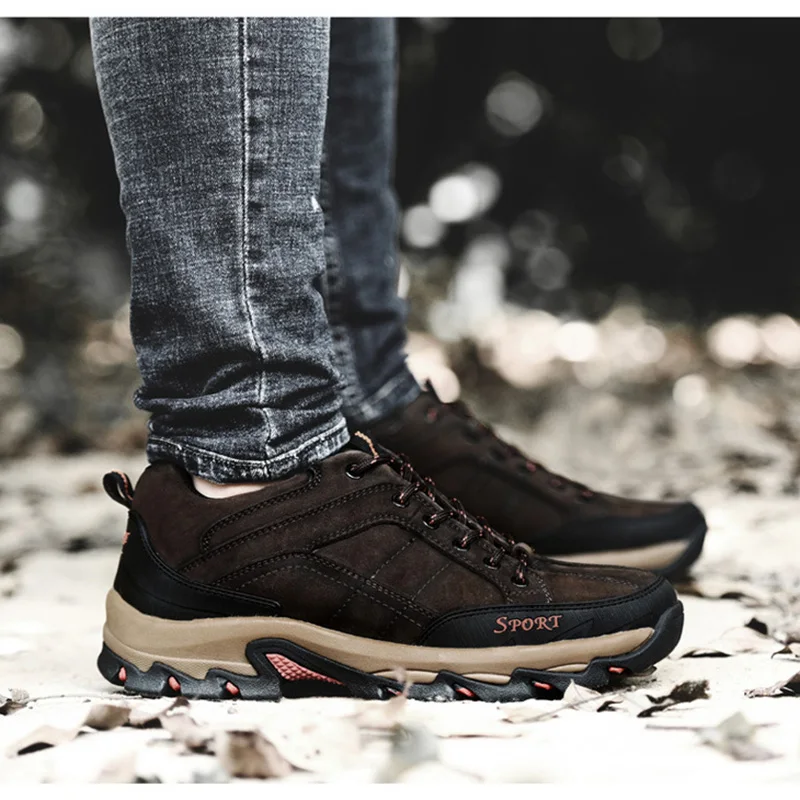 Новый Для мужчин Водонепроницаемый теплые Треккинговые ботинки открытый Обувь