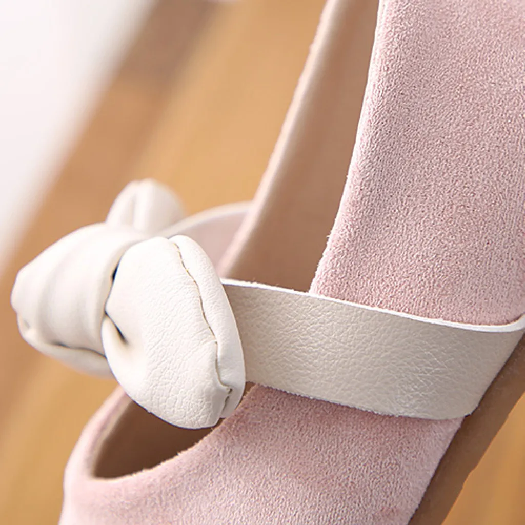 Huang Neeky W#4 модные детские повседневные сандалии с бантом для девочек в богемном стиле туфли на низком каблуке для принцесс всесезонные Популярные
