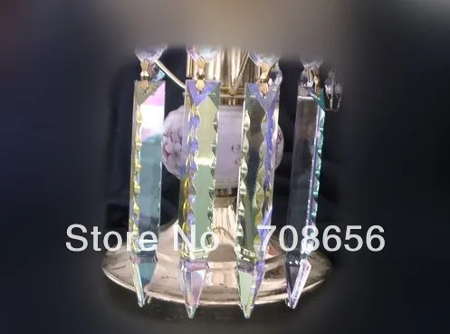 Прозрачная стеклянная люстра-призма 20 шт. 100 мм | Лампы и освещение