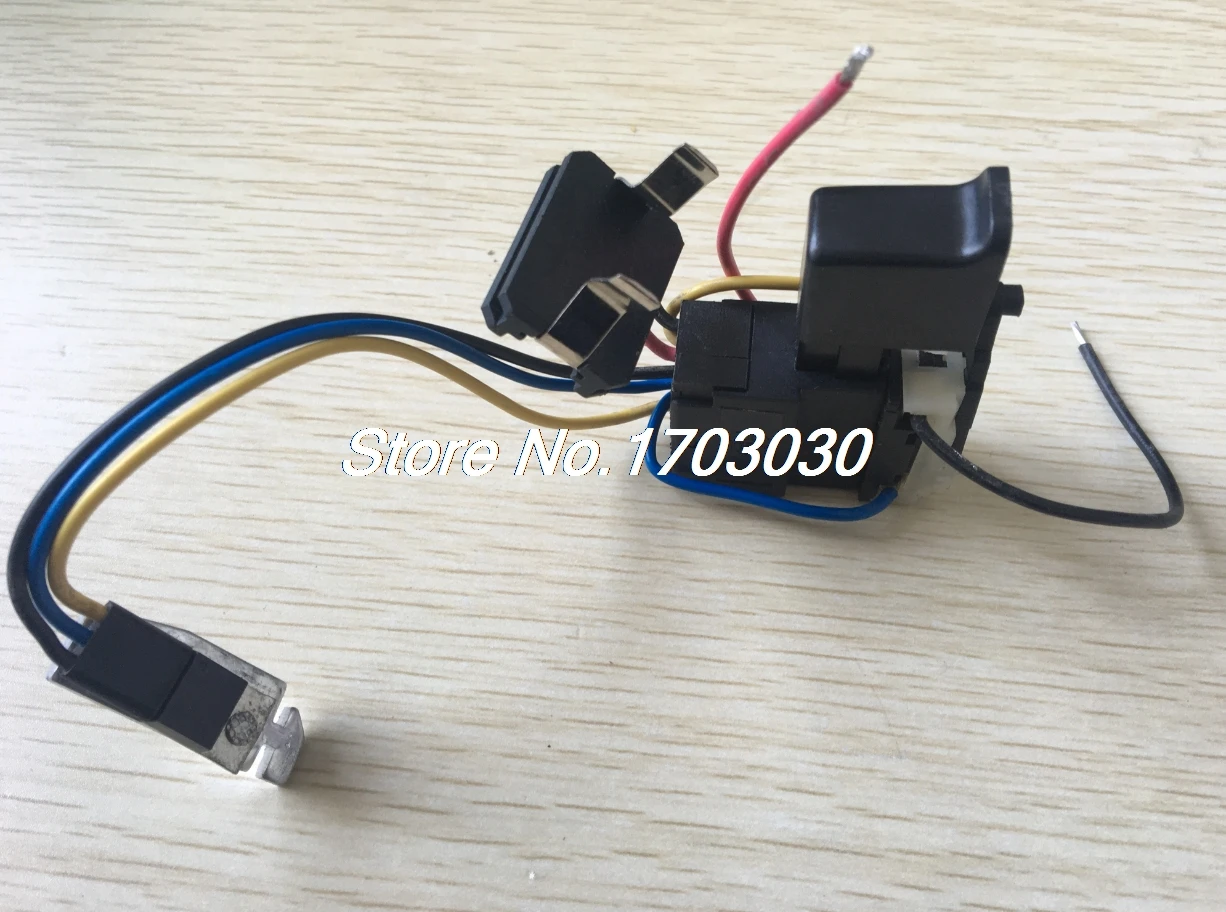 Аккумуляторная дрель триггер пластиковый корпус 7 2 24 в пост. Тока 12 А|switch switch|switch