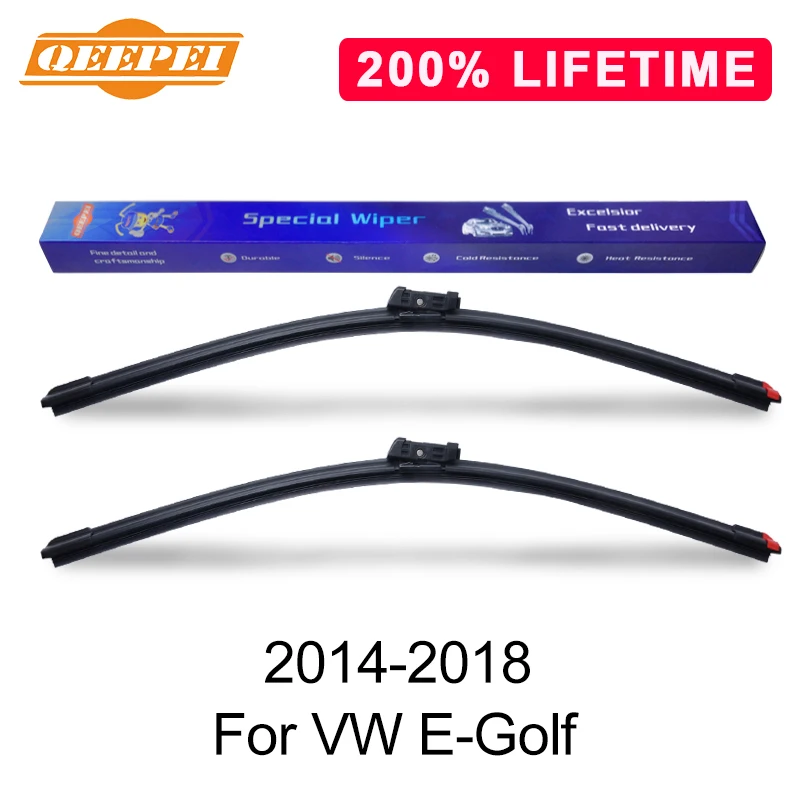 QEEPEI Замена стеклоочистителя для VW E Golf 2014 2018 силиконовая Резина лобовое стекло