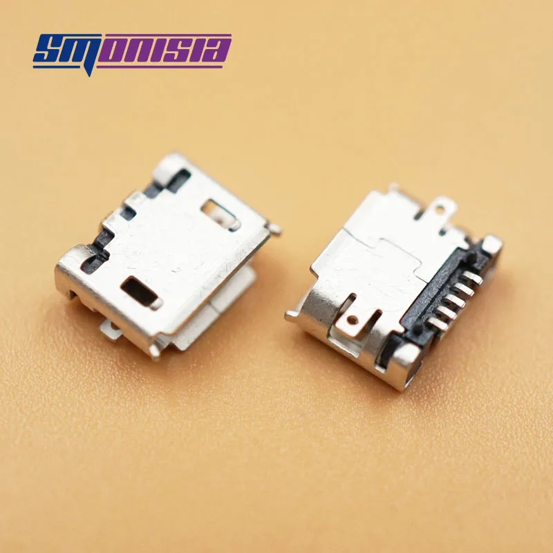 Штепсельная розетка с Micro USB разъемом smonвам для поверхностного монтажа|socket connector|l