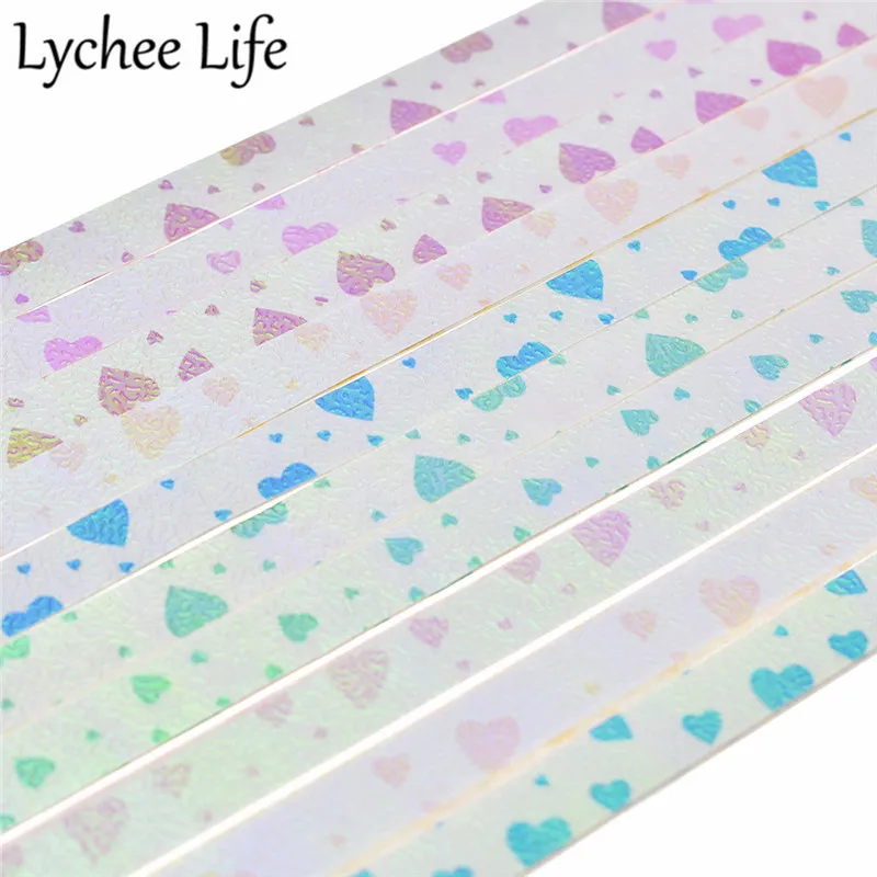 Lychee Life милый набор для складывания бумаги оригами Радужный цвет Сделай Сам звезда ремесла Бумага Современная ручная работа праздничные вечерние подарки