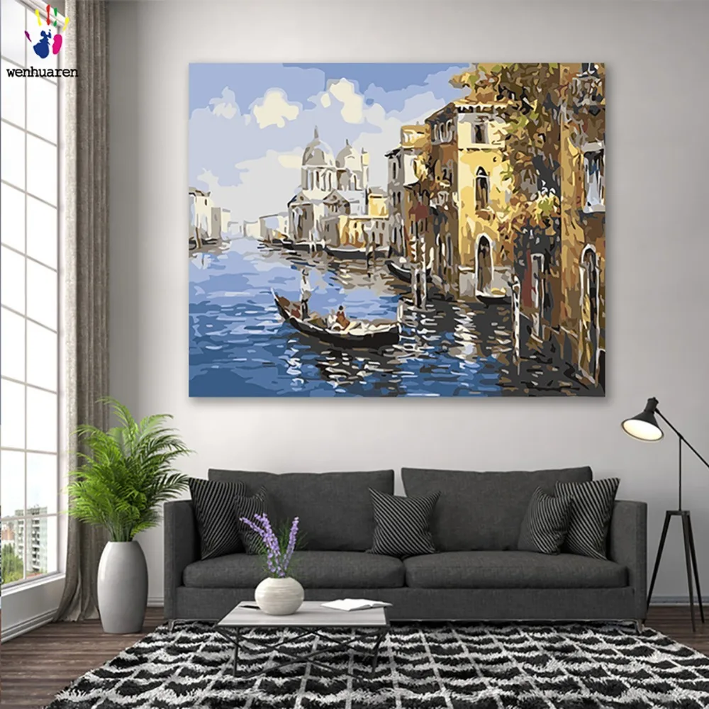 DIY картинки для раскраски по номерам в различных расцветках с применением