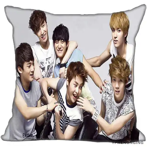 Pillowcase Для наращивания с лучшими продажами от EXO(2) Подушка Чехол Спальня дома квадратная Наволочка на молнии(с одной стороны)#190404-01-121 - Цвет: Pillowcase
