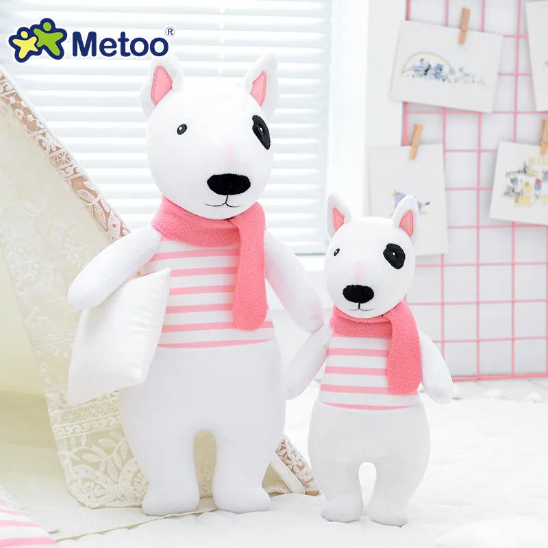 Кукла Metoo плюшевые игрушки для девочек милая собака мягкие Мультяшные набивные