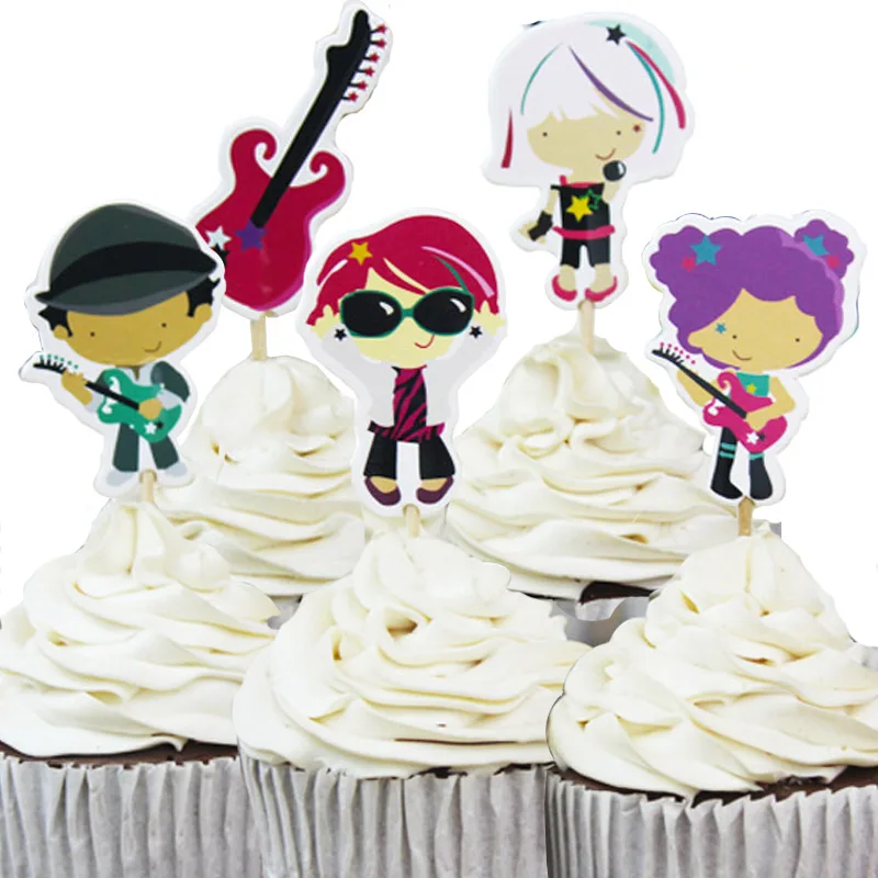 48 шт./лот милый медведь кошки утка кролики яйцо тема мультфильм кекс мороженое