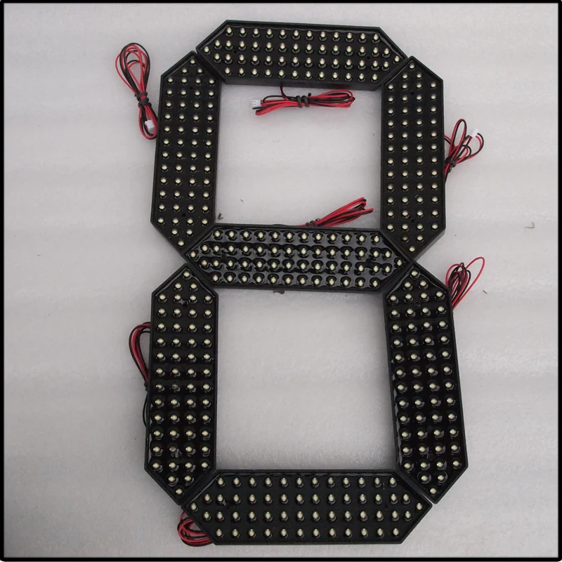 Цифровой цифровой модуль с цифрами 18 &quotбелого цвета газовая Светодиодная лампа