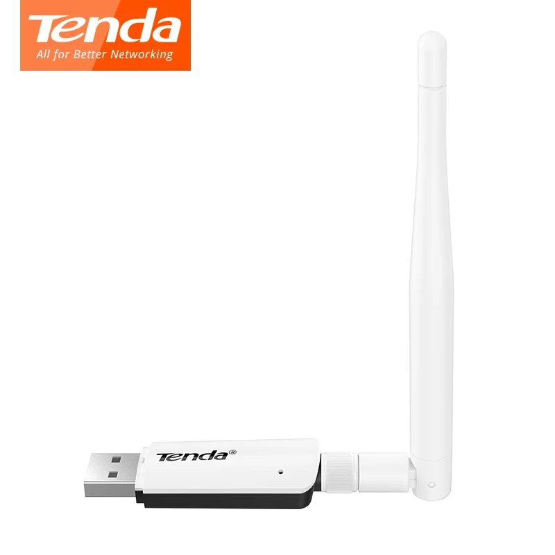 Сетевая карта Tenda U1 usb wi fi 300 Мбит/с Utral Fast mini 2 4 ГГц антенна 802.11b/g/n беспроводной