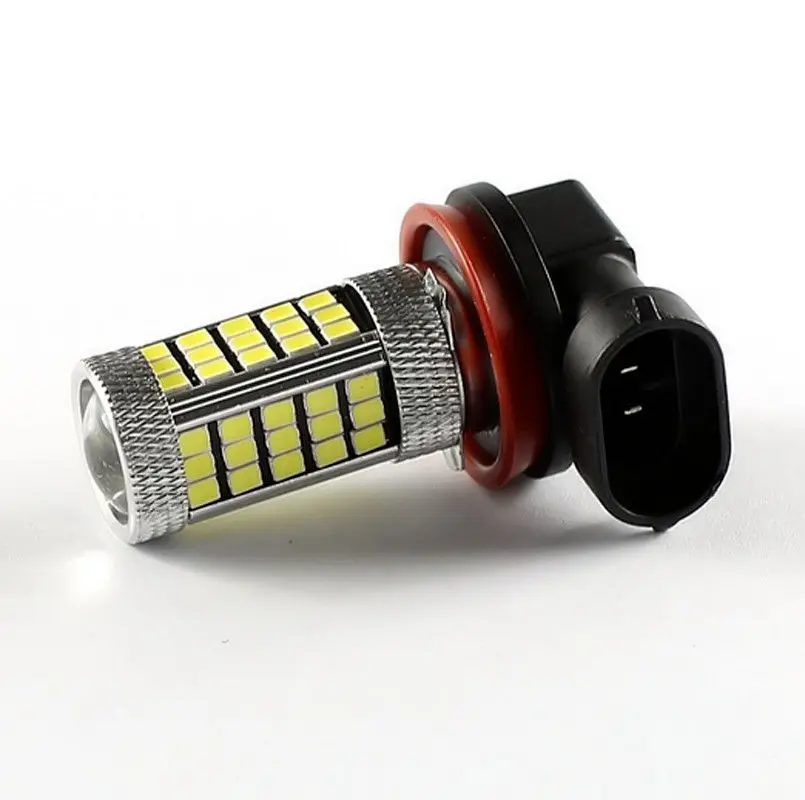 2X 30 Вт 63-SMD H8 H9 H11 2835 Светодиодный светильник s светодиодный проектор головной