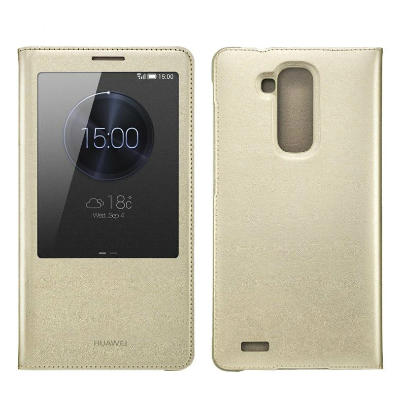 Чехол для huawei MATE 7, официальный смарт-чехол с окошком для просмотра, кожаный чехол для телефона Funda huawei Ascend MATE7, защитный чехол