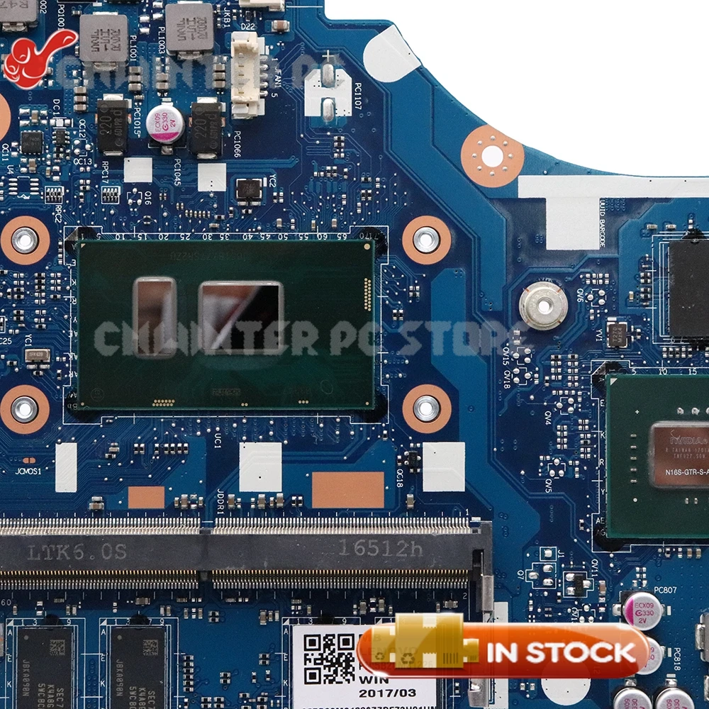 NOKOTION для lenovo 510-15IKB Материнская плата ноутбука SR2ZU I5-7200U DDR4 HD 620+ 940MX GPU 5B20M31226 CG413 CG513 CZ513 NM-A981