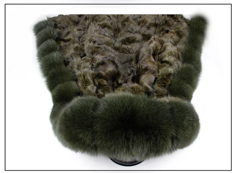Furlove Women's Luxury Large fox fur Collar Cuff Hooded Coat Detachable Real Fox Fur Liner Parkas Outwear Long Winter Jacket|long winter