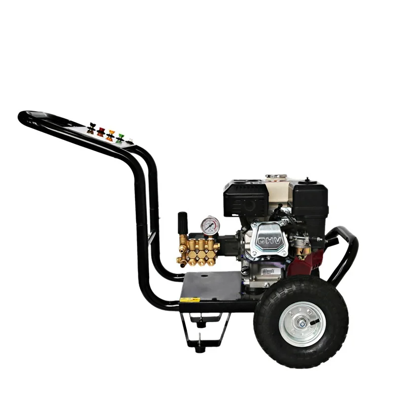 Высокое давление латунь триплекс плунжерный насос бензиновый двигатель для