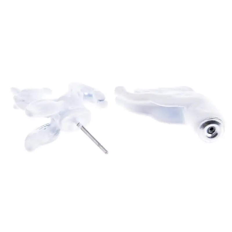 Винтаж 3D стереоскопического лошади летают животного Серьги-гвоздики Модные