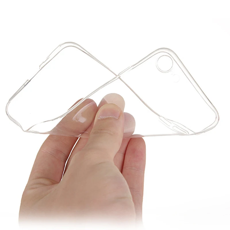 NPHACC Transparent Clear Soft Silicon Gel TPU Case Silicone Cover For Apple iPhone 6 6s 6Plus plus Ultra Thin 0.5mm case capa |