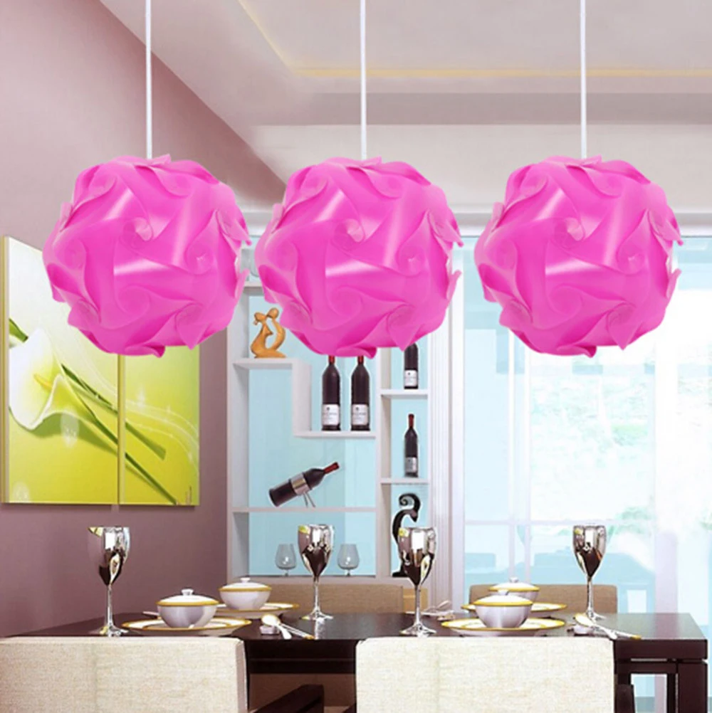 Главная Бар украшения головоломки Творческий Jigsaw Декор свет лампы Тенты лампа